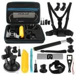 Puluz Kit Com 20x Acessórios Ultimate Combo Para Camaras Acção Desportivas - Pkt11