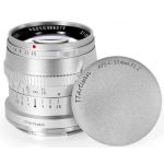 Objetiva Ttartisan 50mm f/1.2 Nikon Z Silver