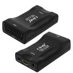 LinQ Adaptador de Vdeo Euroconector a HDMI 1080p Preto - SCA-LINQ-HDMI