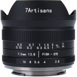 Objetiva 7ARTISANS 7.5mm f/2.8 Ii Nikon Z Preta