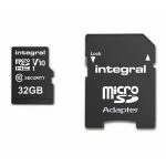 Integral 32GB Micro SDXC A1 Class10 V30 + Adapter