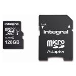 Integral 128GB Micro SDXC A1 Class10 V30 + Adapter
