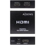 Aisens Duplicador HDMI 4k Black