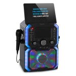 Auna Máquina / Sistema de Karaoke Rockstar Plus Bluetooth USP CD LED-Show RCA Black