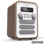 Denver Rádio FM Com Bluetooth DAB-48 White