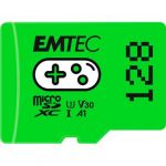 Emtec 128GB microSDXC Cartão memória Gaming UHS-I U3 V30 A1