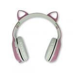 New Science Auscultadores Bluetooth Cat Led A-626 Pink