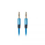 Lanberg Cabo de Audio 3 M 3,5mm Azul - CA-MJMJ-10CU-0030-BL