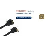 Lovit Cabo HDMI V1.4 SLIM Gold 1.5M