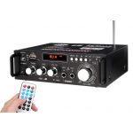 Teck Amplificador Karaoke 2x50W 4-8 Ohm 220v/12V Usb/bt