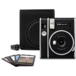 Fujifilm Kit Instax Mini 40 Black + Carga Instax Mini Contact Sheet + Bolsa
