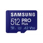 Samsung 512GB MicroSDXC Pro Plus Class 10 R U3 V30 - MB-MD512KB/WW