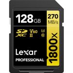 Lexar 128GB Sdxc V60 270MB/s Uhs-ii (U3)