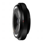 Objetiva OM System Olympus Cap Lens 9mm F/8.0 Fisheye Lens Black