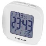 Timemark Relógio Despertador White