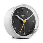 BRAUN Bc 12 Wb Quartz Alarm Clock White