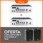 VSound Pack 2 Amplificadores 220v 60w C/ Oferta Colunas