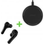 Belkin SoundForm Move Plus Auriculares Bluetooth TWS Black + Base de Carregamento Sem Fios 10W