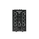 Omnitronic GNOME-202 Mini Mixer Black Mesa de Mistura Dj de Dois Canais