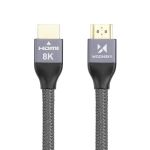 Cabo Wozinsky Hdmi 2.1 8K 60 Hz 48 Gbps 2m Black