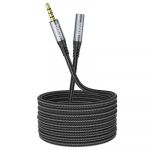 Hoco Cable 3.5mm Audio Extension Cable Male To Female 2m Black