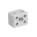 Omnilux Ceramic Luster Terminal, 2 Pins With Fix.