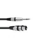 Omnitronic Adaptercable Xlr(f)/jack Stereo 0.9m Black