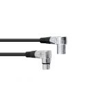 Omnitronic Xlr Cable 3pin 1.5m 90° Black