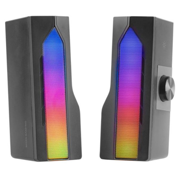 Soundbar Mars Gaming Bluetooth CMSDUO 15W/2.0 Black