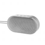 Miniso K12 Coluna Bluetooth Oval com Cordão Silver