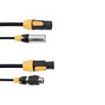 Eurolite Combi Cable Dmx Ip T-Con/3 Pin Xlr 1,5m
