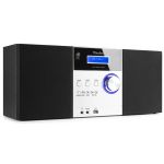 Metz Sistema Hi-Fi 30W Bluetooh/CD/DAB+/FM/USB Silver/Black