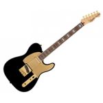 Fender Squier 40th Anniversary Telecaster Gold Edition Black