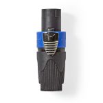 Nedis Conector de Altavoz 4 Pines Femea Preto Conectores Audio Marca