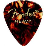 Fender Pack 12 Palhetas 451 Shape Shell Heavy