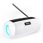 Auna Rádio Portátil DAB Blaster DAB Coluna Bluetooth DAB/DAB+/FM Bateria LCD White