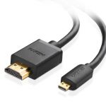 Ugreen Hd127 Cabo Hdmi Micro Hdmi Para Hdmi Cable 4k 3d 3m Black