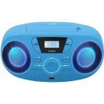 Bigben CD61blusb Radio Cd Portátil Usb + Speakers LED Blue