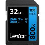 Lexar 32GB SDXC Professional UHS-I U3 V30 Class 10 (800x)
