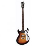 Danelectro 66BT Baritone 3 Tone Sunburst Guitarra Electrica