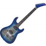 EVH 5150 Deluxe Poplar Burl EB Aqua Burst. Guitarra Eléctrica