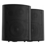 Pronomic USP-660 Black Pair Hifi Wall Speakers, Black, 240 Watts , Par Hifi Parede Alto-falantes, Preto, 240 Watts