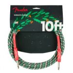 Fender Wreath Holiday Red-Green. Cabo de Instrumento 3 m