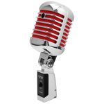 Pronomic DM-66S Dynamic Elvis Microfone Set Red