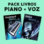 Voggenreiter Keyboardtabelle 2 Livros Keyboard Basics + Voice Basics