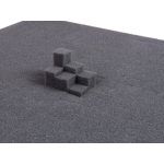 Roadinger Espuma Adaptavel Foam Material for 576x376x100mm