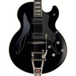 Hagstrom Tremar Hj 500 Blk Guitarra Eléctrica color Black Gloss
