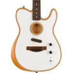 Fender Acoustasonic Player Telecaster RW Arctic White. Guitarra Electroacústica