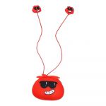 Jellie Monster Auriculares Com Fio + Micro de Ouvido Steven Ylfs-01 Jack 3,5Mm Red