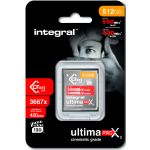 Integral Cartão Cfast Cinematic 512GB 550/530/S420MB/s - INCFA512GB